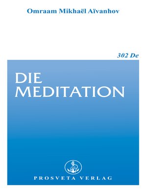 cover image of Die Meditation